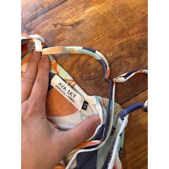 Sz XS - Koi Maxi Dress from Hawaii - Picture 5 of 7